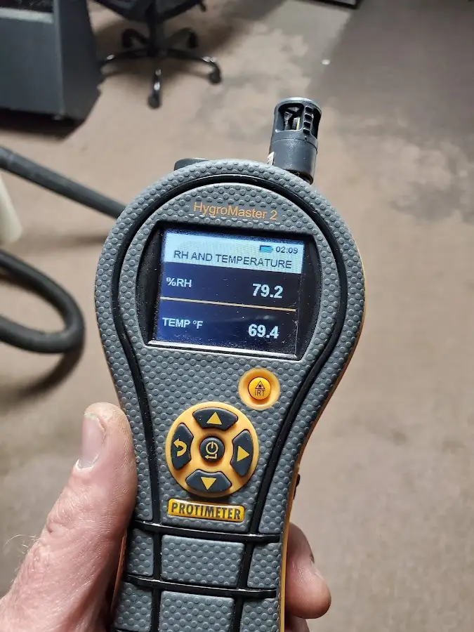 Moisture meter humidity assessment for Fire & Smoke Damage Restoration in Avra Valley